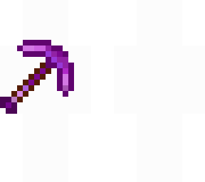 Enchanted netherite pickaxe | Minecraft Skin