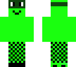 fishnet leggings on frog