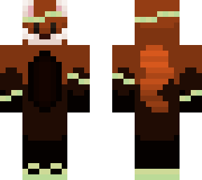florist ( casual's humanoid animals ( red panda )