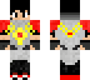 gamer boy in armour