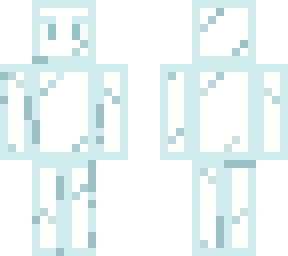 glass person