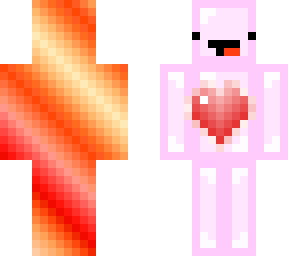 heart skeppy walking backwards