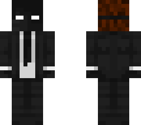 herobrine in a tuxedo