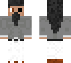 jesus (black) (grey sweater version)