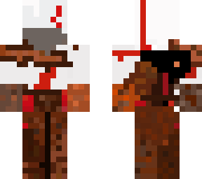 kratos minecraft skin