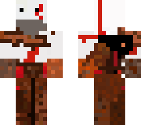 kratos minecraft skin