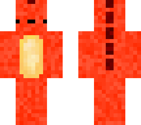 orange lizard with mahogany spikes