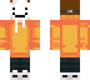 orange smile face