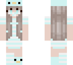 pastel blue duck