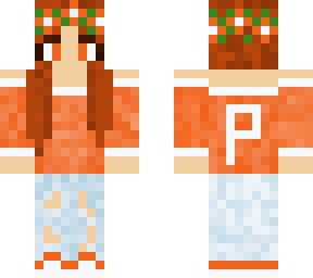 peaches minecraft skin dont use pls