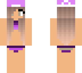 purple bikini