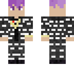 purple hair drip guy