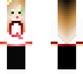 q of queen- red version, gamer girl