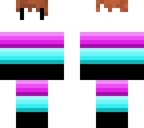 rainbow ghost | Minecraft Skin