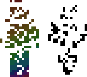 rainbow mess