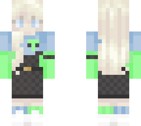 skin alien girl