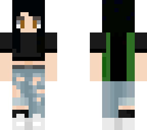 skin pelo verde ropa de moda