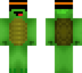 turtle orange hat
