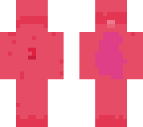 a dolphin but red (backwards)