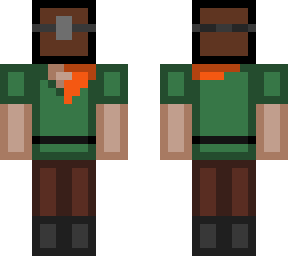 alex with chest on head