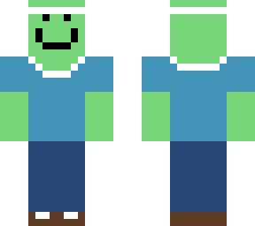 athletic green man