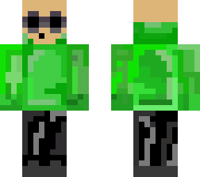 bald dude- green