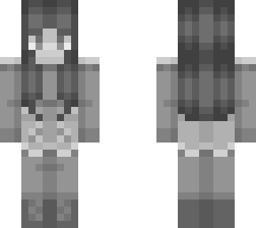 black and white