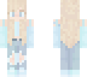 blonde over blue