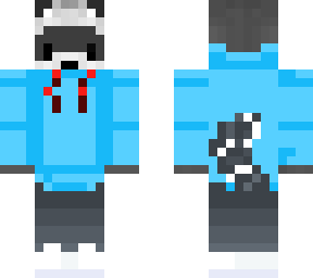 blue  hoodie raccoon (new)