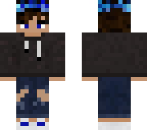 blue fire crown thing
