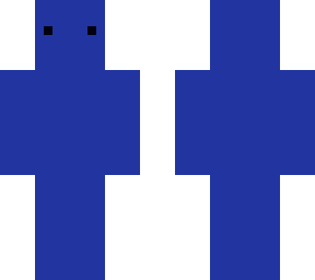 blue man