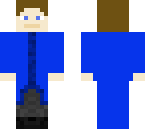 blue robe