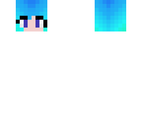 blue to green hair base