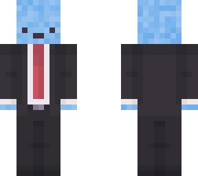 blueberry boi in a suit