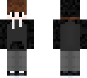 boy with grey hoodie and black beanie