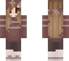 brown fade blonde flower girl
