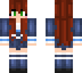 brown-haired sailor girl