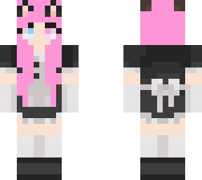 cat made pink