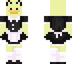 cat maid duck