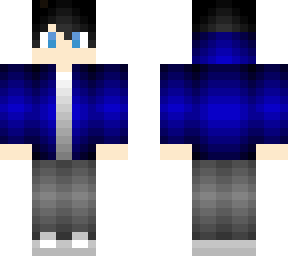 cool blue skin