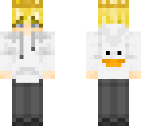 duck boy wth crown pog