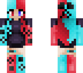 fire and ice pregnant nintendo switch girl