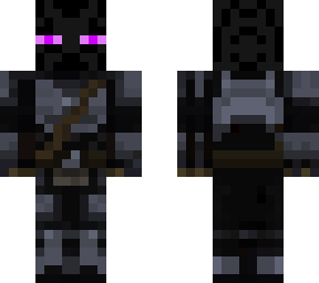 futuristic enderman knight