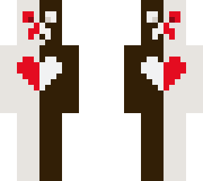 half-and-half creeper (red/white)