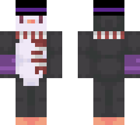 penguin w/hat + wristband + scarf