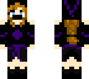 purple ninja girl