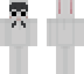 rabbit hoodie with cool sunglasses