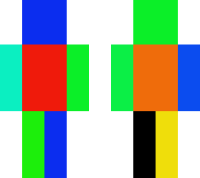 random color skin