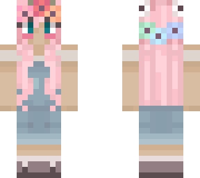 recolored 'chibi pretty flower girl' by natalia2356