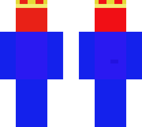 red and blue king